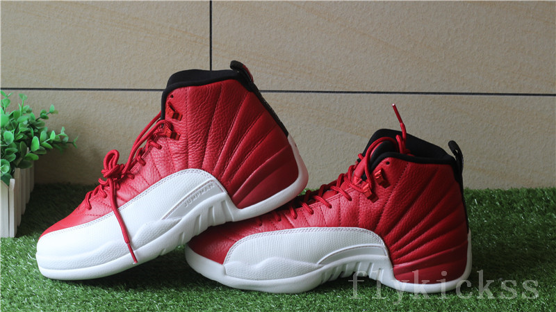 Authentic Air Jordan 12 Gym Red